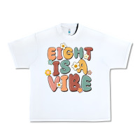 White eight is a vibe Urban Heavy Tee - MaliasSmallBusiness