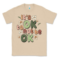 Mushroom it's ok to not be ok Classic Tee - MaliasSmallBusiness
