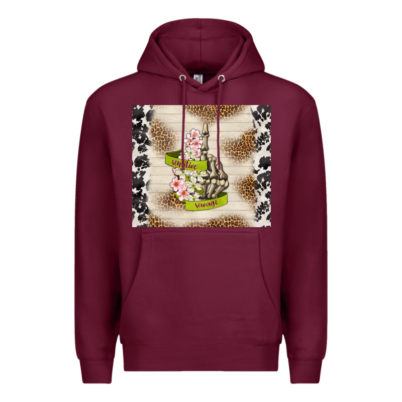 Sensitive Savage Premium Hoodie by TumblerDesignByShophia | Teevron