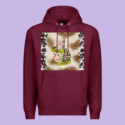 Sensitive Savage Premium Hoodie Designed By Tumblerdesignbyshophia