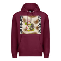 Burgundy sensitive savage Premium Hoodie - TumblerDesignByShophia