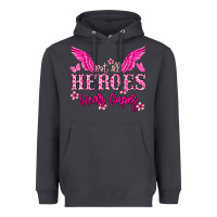 Smoke Not all heroes wear capes Cancer Awareness Heavyweight Hoodie - HowdyJamesFarm