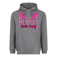 Storm Not all heroes wear capes Cancer Awareness Heavyweight Hoodie - HowdyJamesFarm