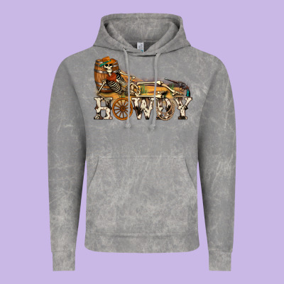 Howdy Killer Vintage Hoodie Designed By Nancycooperartshop