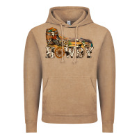 Vintage Coffee howdy killer Vintage Hoodie - NancyCooperArtShop