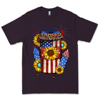 Plum 4th of july coffee cup Premium Tee - JahusDesignShop