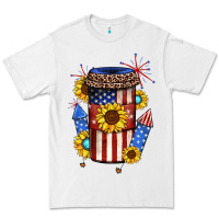 White 4th of july coffee cup Premium Tee - JahusDesignShop