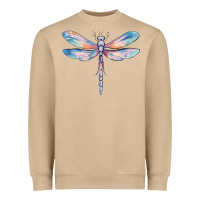 Mushroom dragonfly Heavyweight Sweatshirt - MaliasSmallBusiness