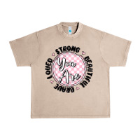 French Oak you are strong Urban Heavy Tee - MaliasSmallBusiness