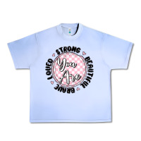 Grape Ice you are strong Urban Heavy Tee - MaliasSmallBusiness