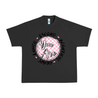 Pigment Black you are strong Urban Heavy Tee - MaliasSmallBusiness