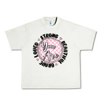 Pistachio you are strong Urban Heavy Tee - MaliasSmallBusiness
