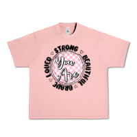 Salmon you are strong Urban Heavy Tee - MaliasSmallBusiness