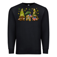 Black Army Gnomes 4th of july Premium Sweatshirt - HowdyJamesFarm
