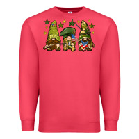 Cardinal Army Gnomes 4th of july Premium Sweatshirt - HowdyJamesFarm