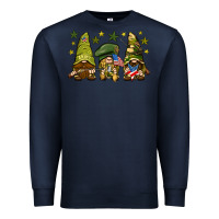 Navy Army Gnomes 4th of july Premium Sweatshirt - HowdyJamesFarm