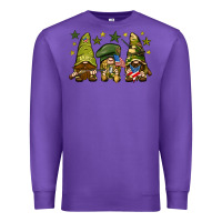 Purple Army Gnomes 4th of july Premium Sweatshirt - HowdyJamesFarm