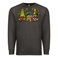 Smoke Army Gnomes 4th of july Premium Sweatshirt - HowdyJamesFarm
