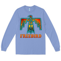 Colony Blue thunderbird freebird Long Sleeve Tee - JahusDesignShop