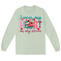 I Wear My Heart On My Sleeve Long Sleeve Tee | Teevron