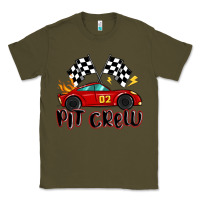 Army Green pit crew boys birthday race car Classic Tee - MaliasSmallBusiness