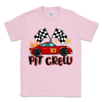 Bubblegum Pink pit crew boys birthday race car Classic Tee - MaliasSmallBusiness