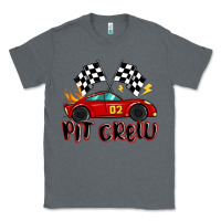 Charcoal Heather pit crew boys birthday race car Classic Tee - MaliasSmallBusiness