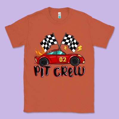 Pit Crew Boys Birthday Race Car Classic Tee Designed By Maliassmallbusiness