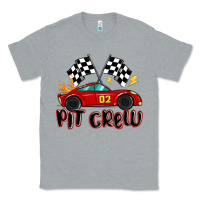 Heather Grey pit crew boys birthday race car Classic Tee - MaliasSmallBusiness
