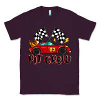 Plum pit crew boys birthday race car Classic Tee - MaliasSmallBusiness