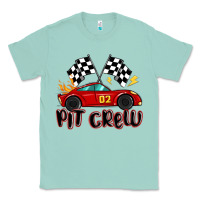 Seafoam pit crew boys birthday race car Classic Tee - MaliasSmallBusiness