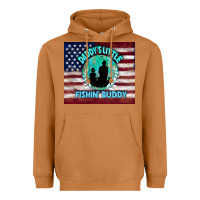 Meerkat daddy's little fishin buddy Heavyweight Hoodie - TumblerDesignByShophia