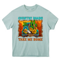 Country Roads Take Me Home Heavy Core Tee | Teevron