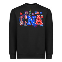 Black 4th of july cna Heavyweight Sweatshirt - NancyCooperArtShop
