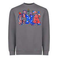 Storm 4th of july cna Heavyweight Sweatshirt - NancyCooperArtShop