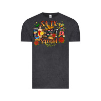 Vintage Black fiesta squad Vintage Tee - JahusDesignShop