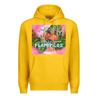 Lemon just a girl who loves flamingo Premium Hoodie - TumblerDesignByShophia