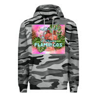 Slate Camo just a girl who loves flamingo Premium Hoodie - TumblerDesignByShophia