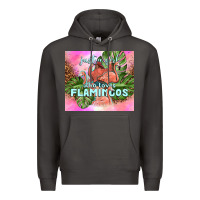 Smoke just a girl who loves flamingo Premium Hoodie - TumblerDesignByShophia