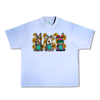 Grape Ice western bunny Urban Heavy Tee - MaliasSmallBusiness