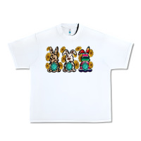 White western bunny Urban Heavy Tee - MaliasSmallBusiness