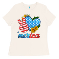 Bone america with heart Ladies Tee - HRA Design Shop