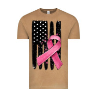 Vintage Camel breast cancer ribbon american flag Vintage Tee - MaliasSmallBusiness