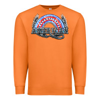 Carrot American rainbow Premium Sweatshirt - HowdyJamesFarm