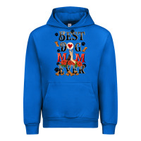 Cobalt Best dog mom ever Mother's Day Urban Hoodie - FaDigitalArtStudio