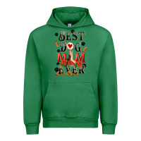 Emerald Best dog mom ever Mother's Day Urban Hoodie - FaDigitalArtStudio