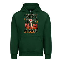 Forest Green Best dog mom ever Mother's Day Urban Hoodie - FaDigitalArtStudio