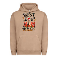 Pigment Burro Best dog mom ever Mother's Day Urban Hoodie - FaDigitalArtStudio