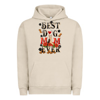 Pigment French Oak Best dog mom ever Mother's Day Urban Hoodie - FaDigitalArtStudio