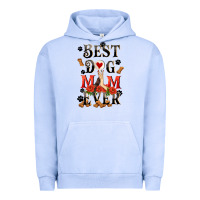Pigment Grape Ice Best dog mom ever Mother's Day Urban Hoodie - FaDigitalArtStudio